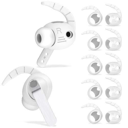 Galaxy Buds 4 Pro�C���[�t�b�N�J�o�[(2026�N)�p�A���K�t�B�b�g | �X�|�[�c�����h�~ | �\�t�g�V���R�� ����~�߃C���[�`�b�v�J�o�[ Samsung Buds 4 Pro�C���[�p�b�h�Ή� [�z���C�g]