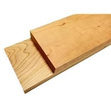Barrington Hardwoods Cherry Lumber Board - 3/4" x 6" 2 Pcs 3/4" x 6" x 12"