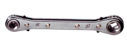 KS Tools 130.0122  4in1 Air conditioning ratchet spanner, reversing