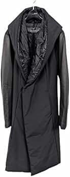 Amazon | [バジュラ] マイクロファイバーレザーコート/黒マット×黒