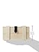 Darice Unfinished Wooden Box with Hinged Curved Top, 7.5