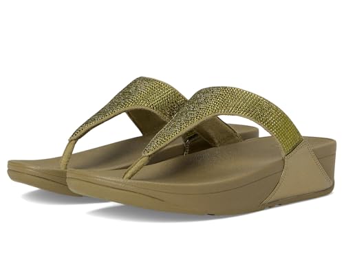 Image of FitFlop Women's Lulu Crystal Embellished Toe-Post Sandals