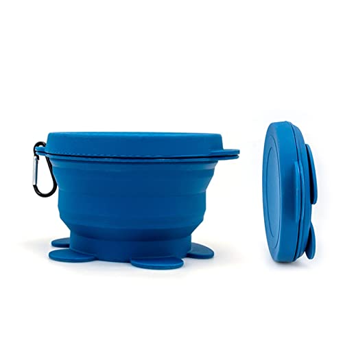 Portable Dogs Bowls for Travel Camping Dogs Foldable Water Bowl for Dogs Dish for Outdoor Pet Silicone Food Bowls