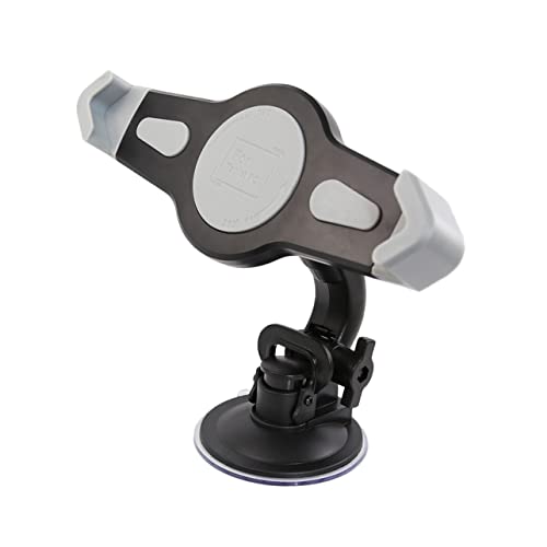 Tofficu 1Pc Suction Cup Tablet Holder for Vehicles Navigator Mount for Tablets Sturdy Dashboard Windshield Storage Rack Easy Installation Black Color