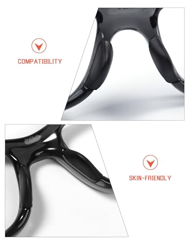 Image of Bwake Replacement Nose Pieces Pads for Oakley Drop Point Sunglasses OO9367