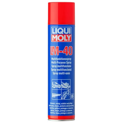 LIQUI MOLY LM 40 Spray multifuncional | 400 ml | Protección de corrosión | Eliminación de óxido | 3391 (El empaque puede variar)