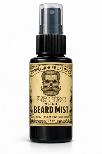 Beard Mist - Beard Cologne & Conditioning Spray for Men Leave-In Beard Conditioner with Aloe & Jojoba Hydrates Softens Reduces Itch & Never Feels Greasy