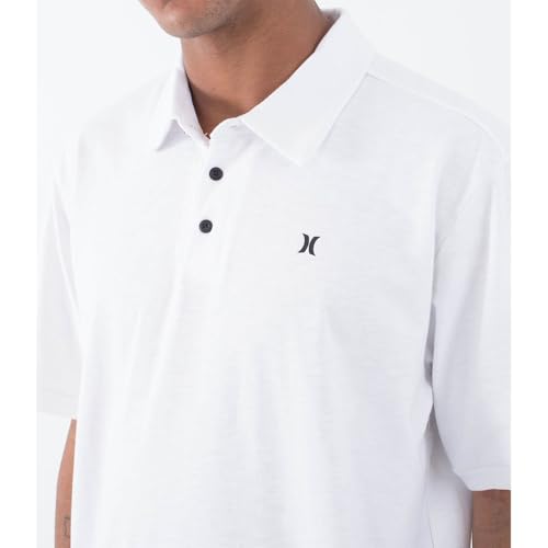 Hurley Mens Icon Slub Polo Short Sleeve4