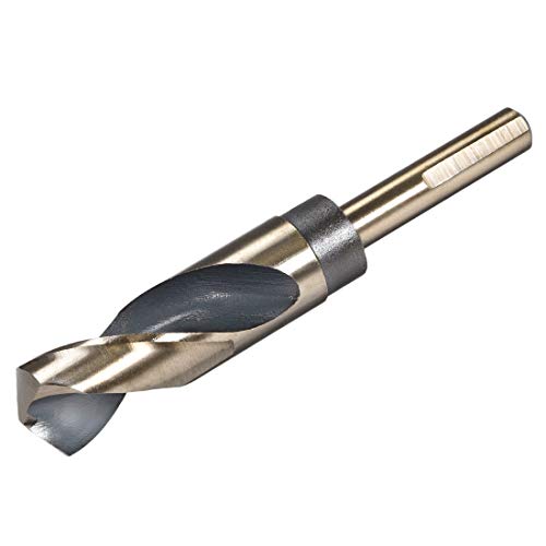 Image of sourcing map Reduced Shank Twist Drill Bits 25mm w/ 12.7mm (1/2") Shank