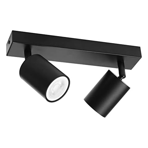 Klighten Focos de Techo GU10 con 2 Focos Cover