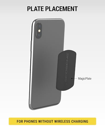 image for Scosche MRK2PK-UB MagicMount Replacement Metal Plate Kit for Phone, Me