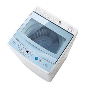 Amazon.co.jp: AQW-GS50F-W(ホワイト) 全自動洗濯機 上開き 洗濯5kg 