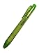 Faber-Castell Pen Mechanical Stick Retractable Click Eraser Set with 2 Extra Refills + 1 FREE Sharpener(assorted colors) For School Kids Office Home (Green)
