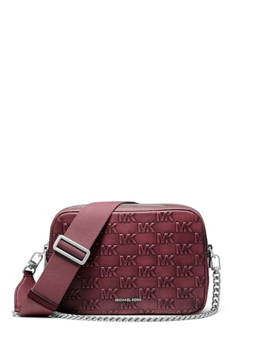 Image of Michael Kors Bryant Medium Double Zip Chain Camera Crossbody Bag