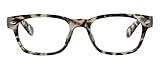 Peepers by PeeperSpecs Clark Blue Light Blocking Reading Glasses, Gray Tortoise +2.25