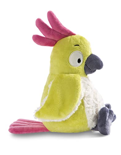 NICI Kuscheltier Kakadu Jaya 25 cm – Stofftier aus weichem Plüsch, farbenfrohes Plüschtier zum Kuscheln und Spielen, für Kinder & Erwachsene, 48957, tolle Geschenkidee, grün