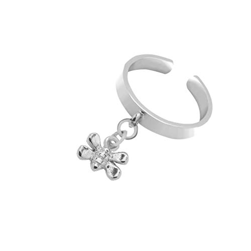Image of Spinningdaisy Dangling Mighty Tiny Charm Adjustable Ring