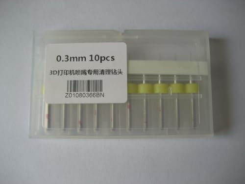 10pcs 0.3mm Hole 3D Printer Nozzle Cleaning Tool