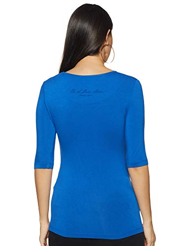 Image of U.S. POLO ASSN. Women's Cotton Solid Regular Fit T-Shirt