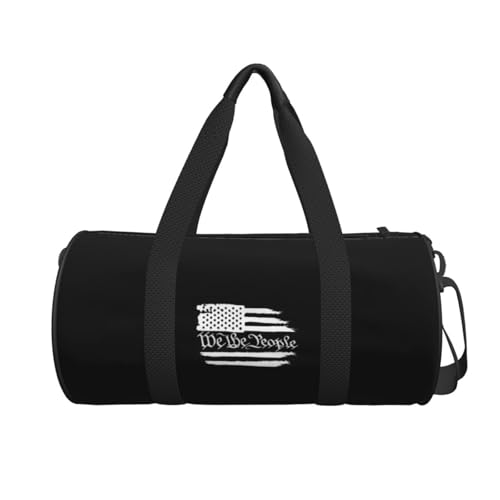 We The People 1776 Convertible Garment Bag with Shoulder Strap, Carry on Garment Duffel Bag for Men Women - Rolling Foldable for Travel Luggage Bags (Black)2
