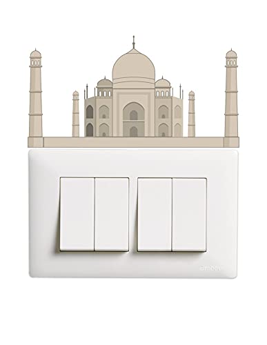 Image of DreamKraft Vinyl Cartoon Decorative Switch Board Sticker (Multicolor, Size 10 in x 12 in)