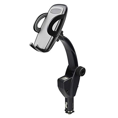 TONGUO Universal Dual USB Adjustable Mount Air Vent Gravity Mobile Holder Stand Car Cigarette Lighter Car Phone Holders Car Mount TONGUO Universal Dual USB Adjustable Mount Air Vent Gravity Mobile Holder Stand Car Cigarette Lighter Car Phone Holders Car Mount