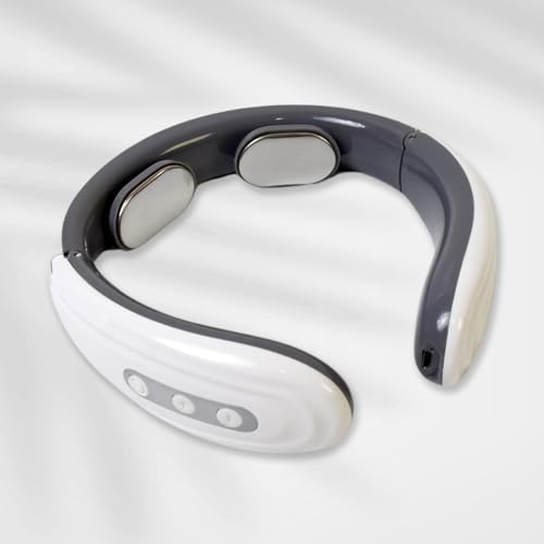 Image of ILUMAN 2 Heads Smart Electric Neck and Back Pulse Massager (1 Pc /Mix Design)