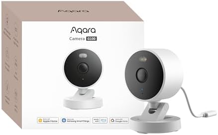 Aqara Camara Vigilancia WiFi Interior/Exterior G100, 2K, HomeKit ...