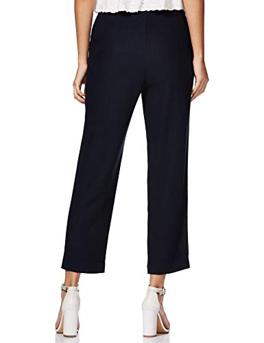 Image of Marks & Spencer Linen Blend Women's Solid High Rise Regular Fit Trouser