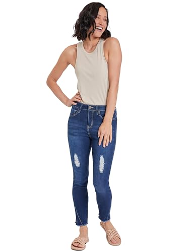 Royalty For Me Womens Women's Skinny Jean with Side Seam Insert Sustainable4