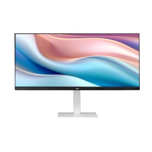 Image of LG UltraWide 34U530A-W 34 Inch 100 Hz HDR IPS Monitor 2560 x 1080 USB-C DisplayPort (34U530A-W) + Display Port Cable + Cleaning Kit + USB-C Cable (7pc Bundle)