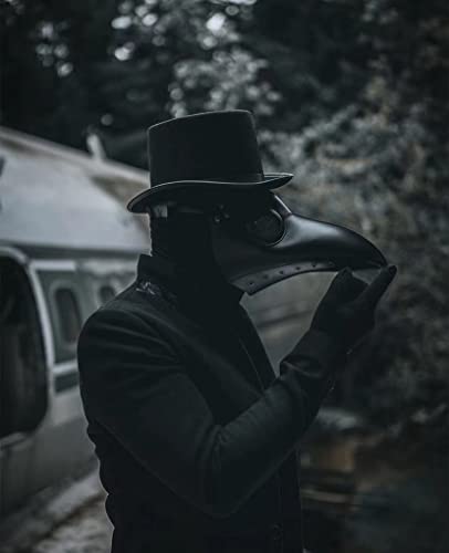 image for Raxwalker Halloween Plague Doctor Mask Steampunk Cosplay Costume Bird 