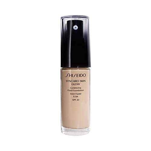 Image of Shiseido Syncro Skin Glow Luminizing Fluid Foundation, Golden 3, 30ml