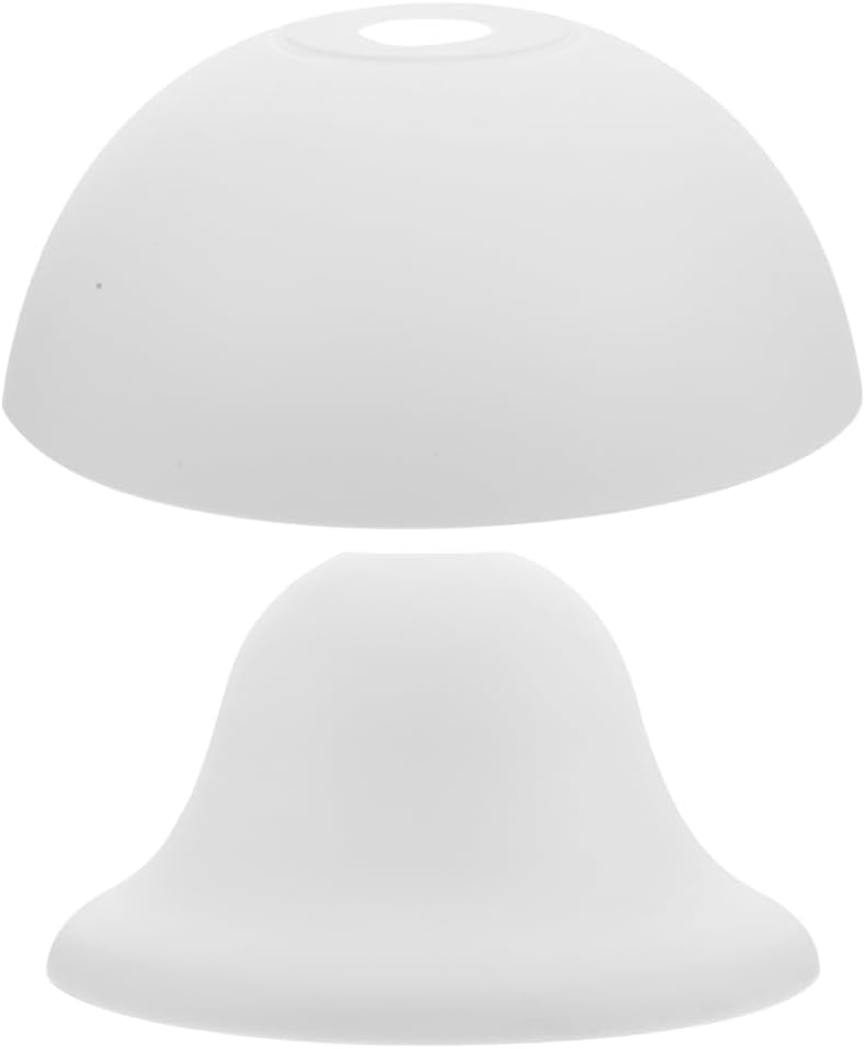 Alipis 2pcs Modern Plastic Ceiling Lampshade Light Cover Lightweight Easy to Install Versatile Home Decor for Bedroom and Living Room