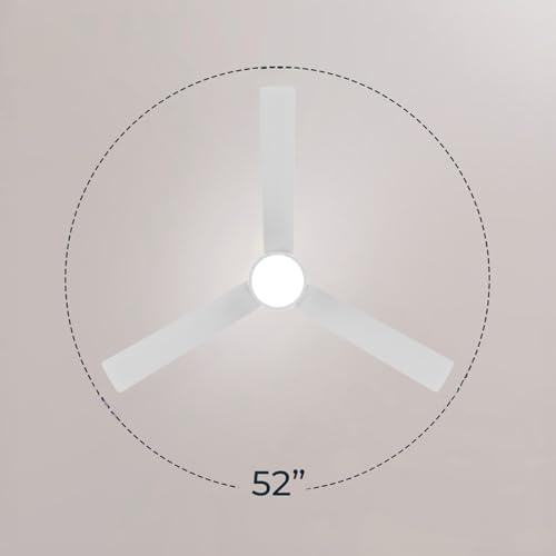 Ventilateur De Plafond Cecotec EnergySilence Aero 452 Quicksnap – 30W Moteur DC, 6 Vitesses, Télécommande - vue 4