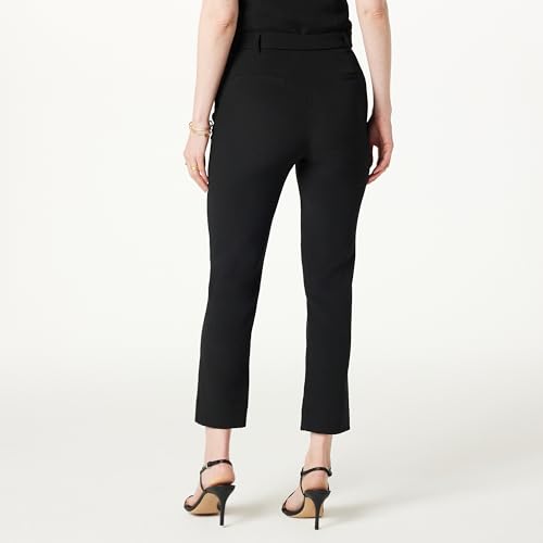 The Drop Women's Sheilaa Slim Flat Front Trouser2