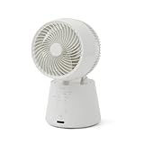 【シロカ公式ストア限定モデル】3D サーキュレーター botanical ユリ(ホワイト)｜23畳対応 5色展開 扇風機 サーキュレーター DCモーター 3D首振り 風量調節8段階 衣類乾燥モード パワフル コンパクト リモコン付き デザイン家電 おしゃれ 省エネ 節電 エアコン 体感温度｜SF-15A221(W)