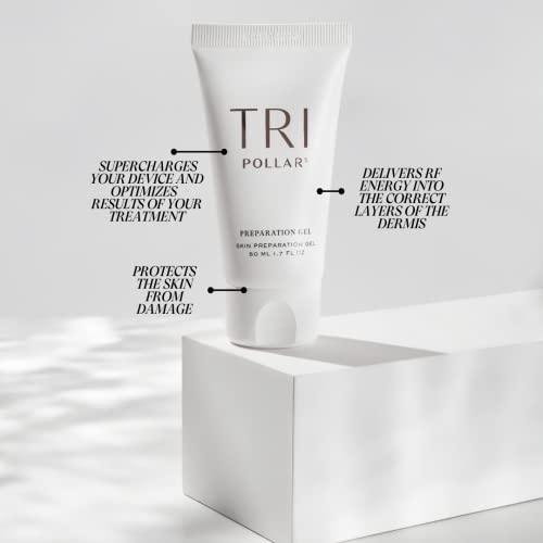 Image of TriPollar Stop Preparation Gel 50ml - High Radio Frequency Skin Tightening Facial Machine Gel - Professional Home RF Anti-Aging Formula - Compatible Stop Devices - FDA Cleared