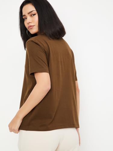 Image of Max Plus Size Women Solid T-Shirt