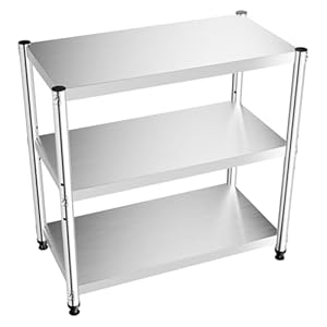 Ynaadyh RT165 Stół Gastronomiczny 80x40 cm