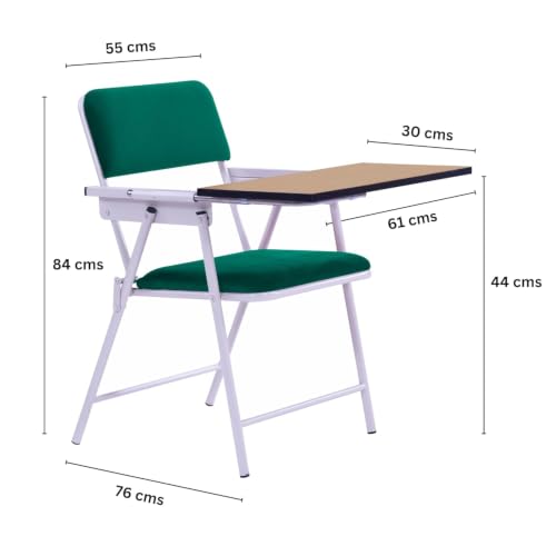 Image of Spacecrafts Folding Study Chair with Writing Pad | Home Tuition Desk Chair