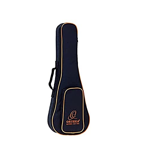 ORTEGA Housse pour Ukulélé Pineapple – Noir/Orange (OUBSTD-PINE) - Les Beatles, Paul McCartney, John Lennon, RIngo Starr, George Harrison ORTEGA Housse pour Ukulélé Pineapple - Noir/Orange (OUBSTD-PINE)