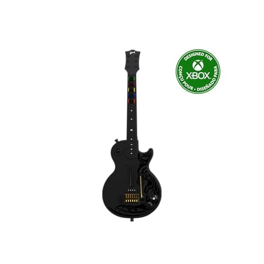 CRKD Gibson Les Paul Black Tribal Encore Edition for Xbox Series X|S, Xbox One, and PC