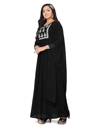 Image of Women's Georgette Fabric Kurti with Dupatta for Any Occassion | Kurti Set for Women