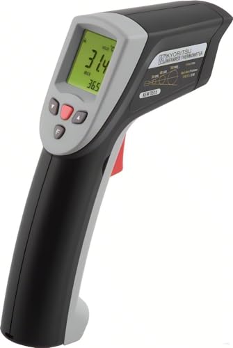 Japan Quality KYORITSU KEW 5515 LCD Industrial Infrared Thermometer NonContact -32-535ºC Digital Laser Temperature Meter Gun Laser Point Infrared Thermometer Resolution 0.1ºC