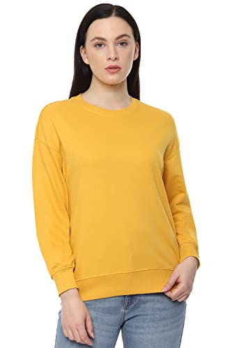 Image of Van Heusen Cotton Women Round Neck Sweatshirt