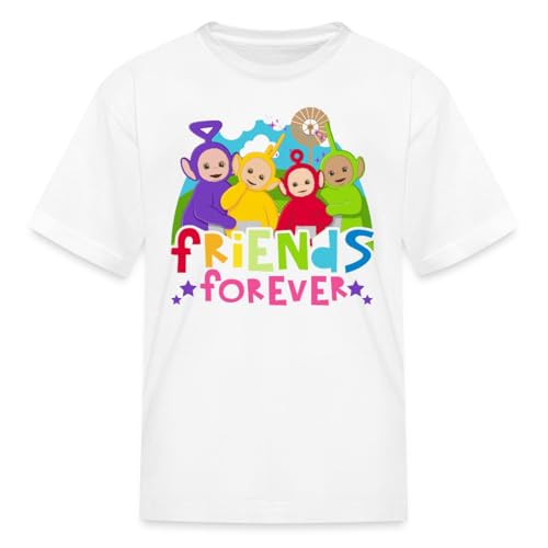 Spreadshirt Teletubbies Friends Forever Cute Friendship Design Kid's T-Shirt