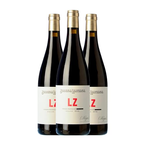 Telmo Rodríguez LZ Tempranillo Rioja Joven 75 cl Vino tinto (Caja de 3 Botellas de 75 cl)