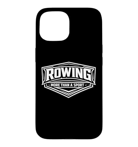 Rowing More Than A Sport Row Crew �`�[�� ���[���[ �A�X���[�g�̌��t �X�}�z�P�[�X iPhone 15 �p