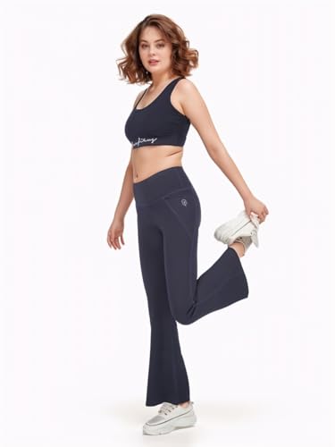 Image of Sports Bra for Women | Non-Padded High Support Gym, Yoga & Running Bra | Seamless Sweat-Wicking Polyester Workout Bra